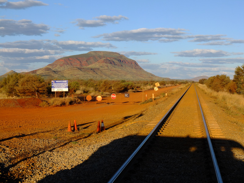 Trainlines through the wilderness